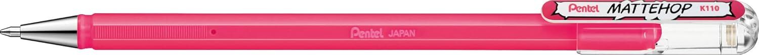 Pentel 1.0 Mm Parlak Jel Roller Kalem Pembe
