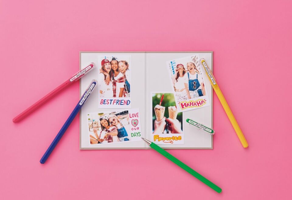 Pentel 1.0 Mm Parlak Jel Roller Kalem Pembe