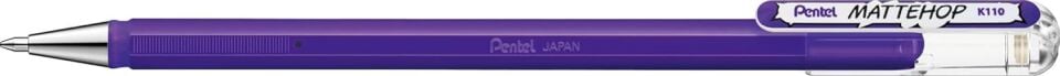 Pentel 1.0 Mm Parlak Jel Roller Kalem Mor