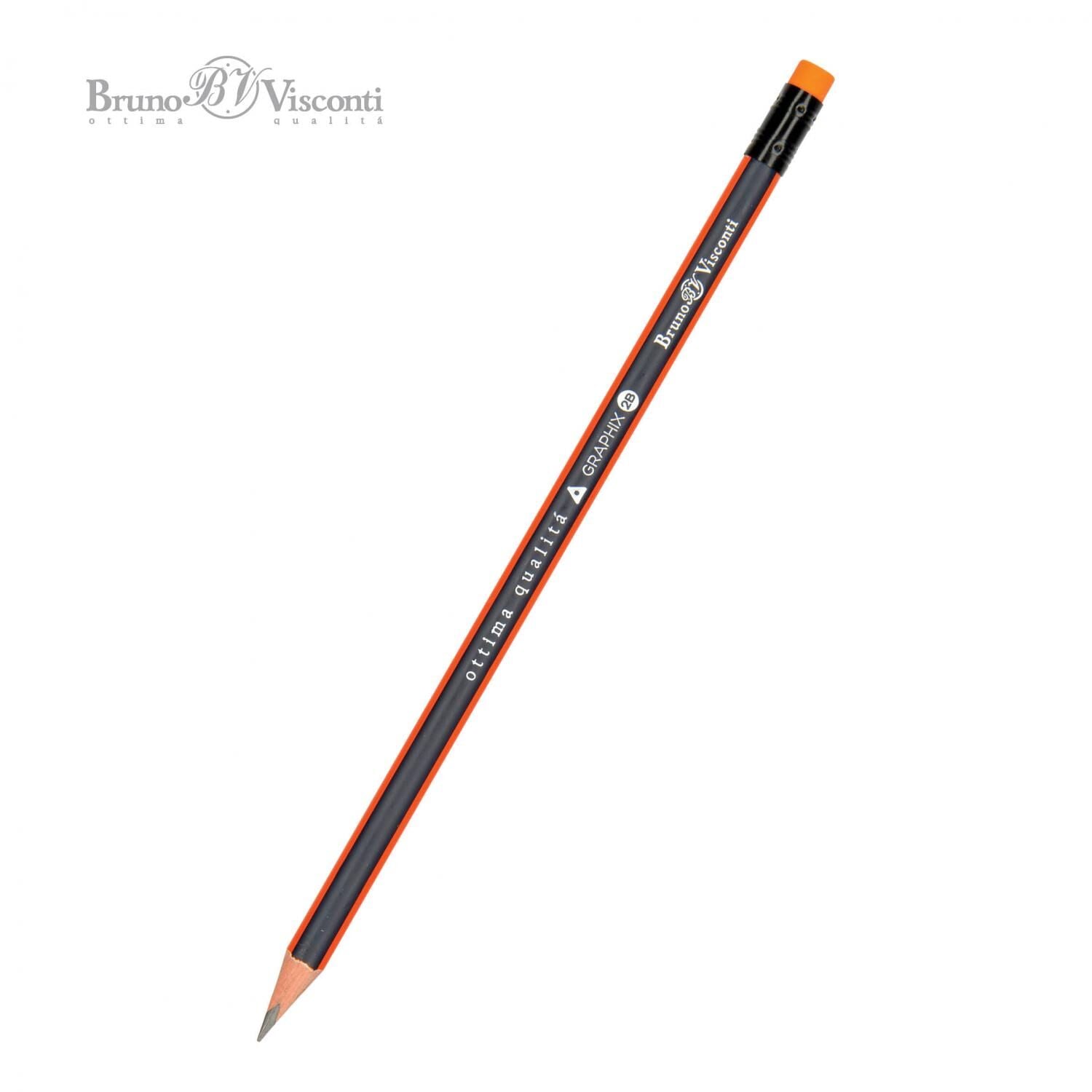 Bruno Visconti Silgili Kurşun Kalem Xpro 2b