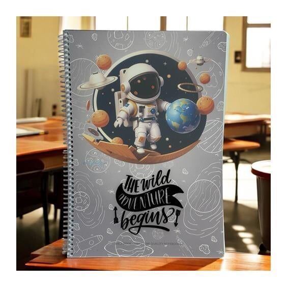 Gıpta Wildbook Spiralli Ofset Pp Kapak Defter A4 80 Yaprak Çizgili