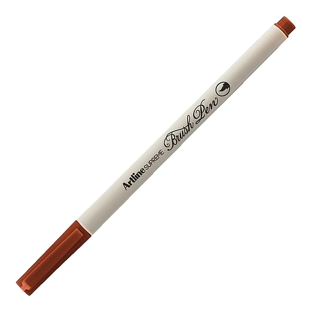 Artline Supreme Brush Uçlu Kalem Kahverengi
