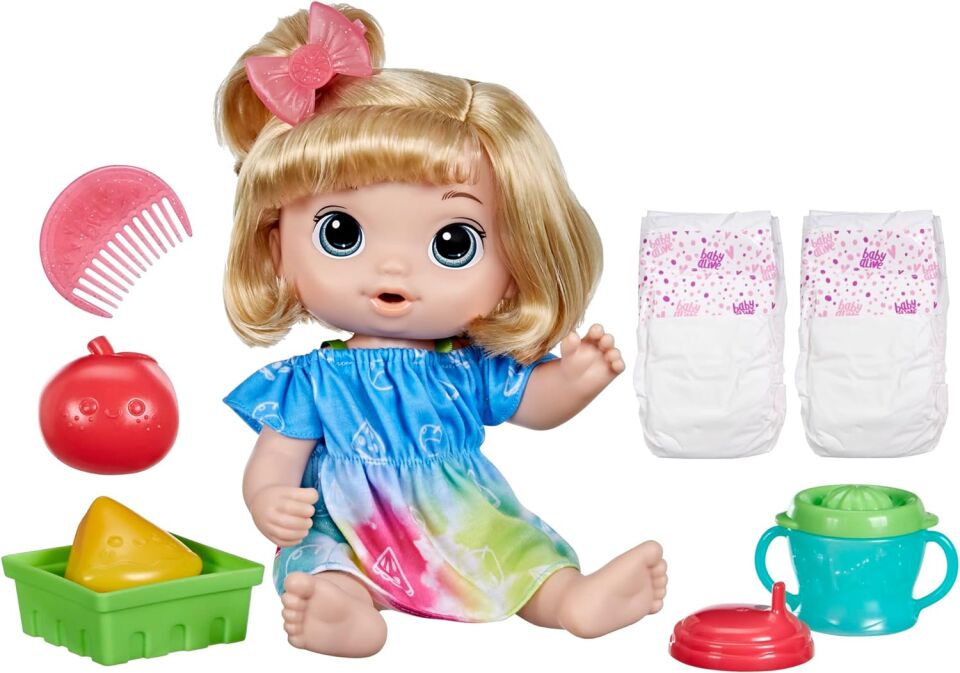 Baby Alive Bebeğimle Eğlenceli Yudumlar Sarışın