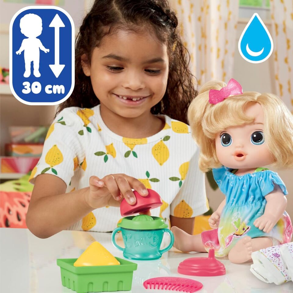 Baby Alive Bebeğimle Eğlenceli Yudumlar Sarışın
