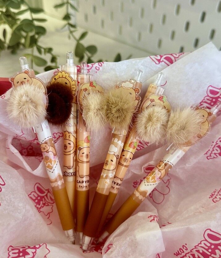 Taros Unick Color Pon Pon Capybara Versatil Kalem