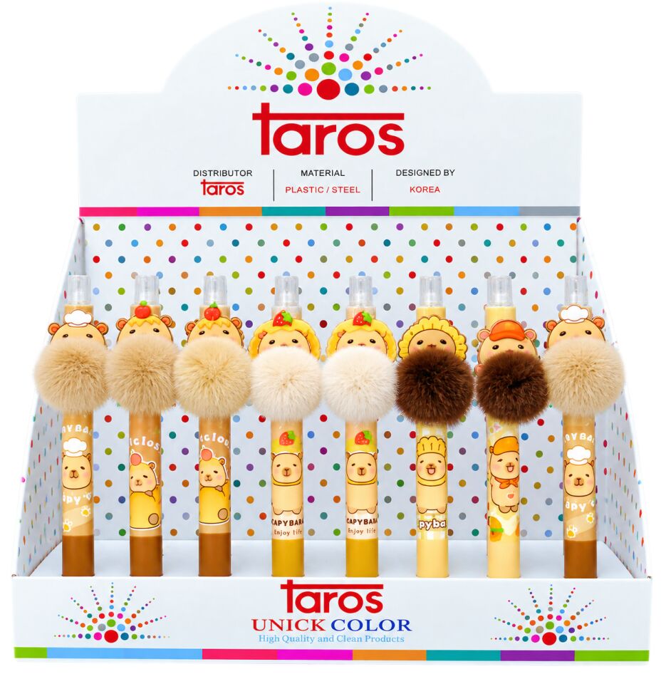 Taros Unick Color Pon Pon Capybara Versatil Kalem