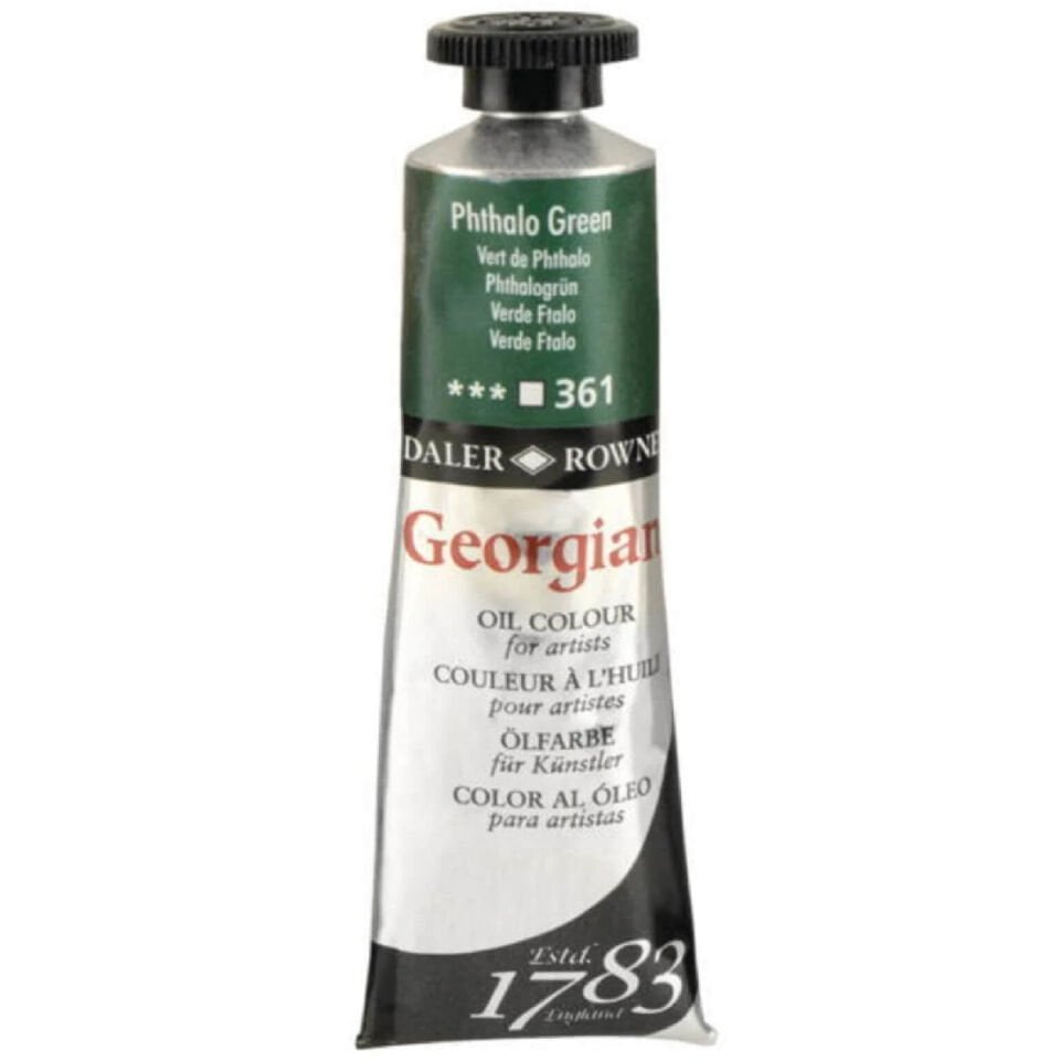 Daler Rowney Georgian Yağlı Boya Goc 38 Ml Phthalo Green