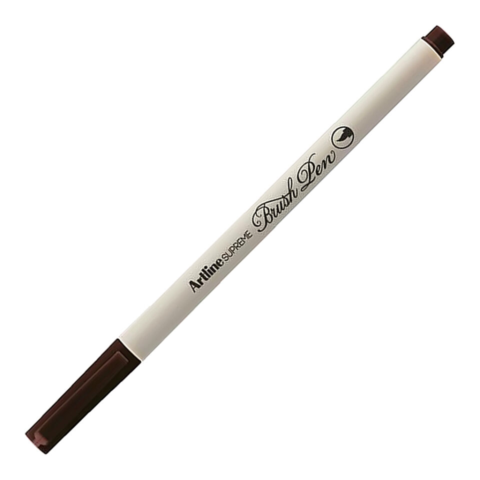 Artline Supreme Brush Uçlu Kalem Koyu Kahve