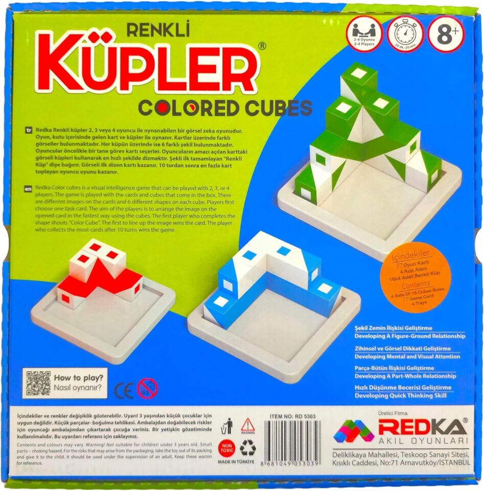 Redka Renkli Küpler