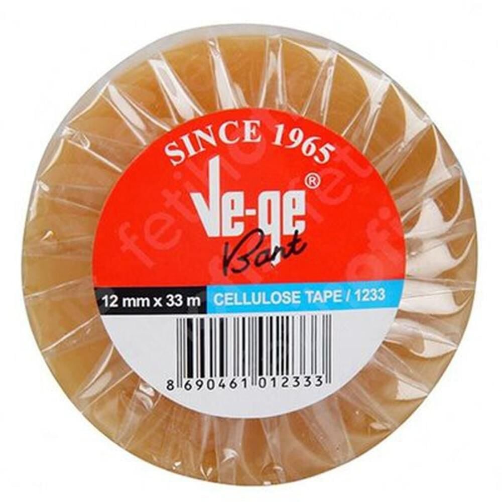 Vege Selefon Bant Ets Mavi Şeritli 12x33