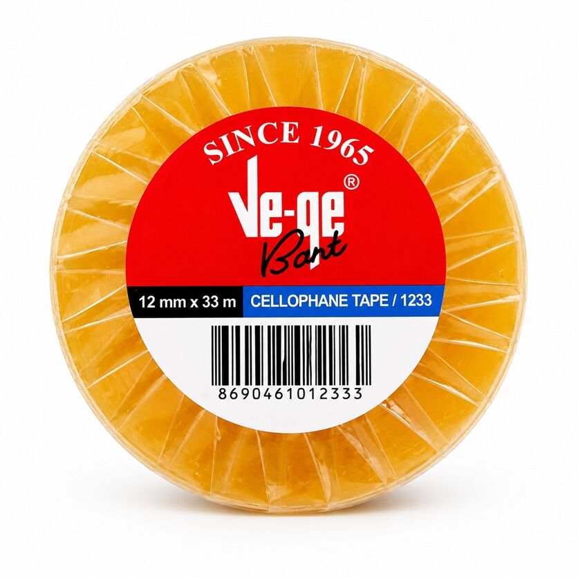 Vege Selefon Bant Ets Mavi Şeritli 12x33