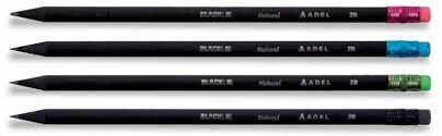 Adel Blackline Naturel Silgili Kurşun Kalem