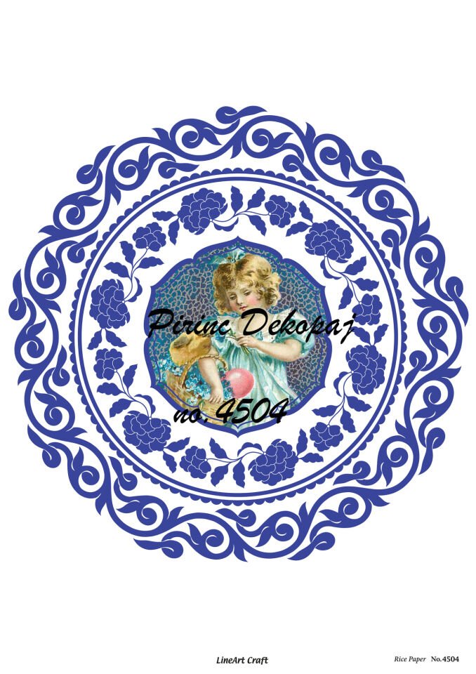 Lineart Craft Piriç Dekopaj Kağıdı 4504