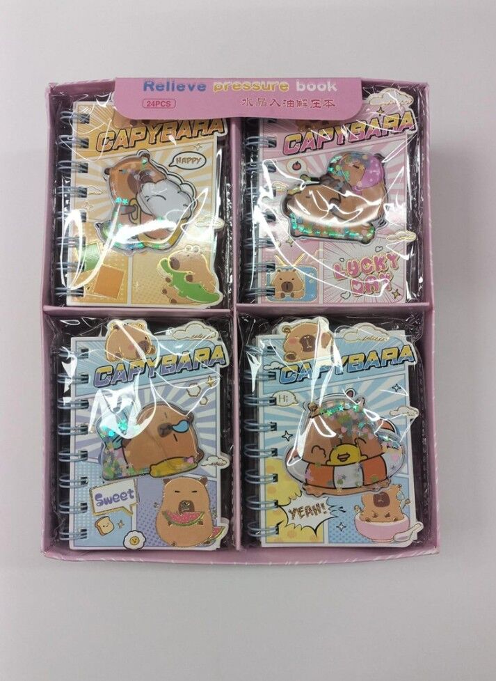 Taros Unick Color Capybara Dıy Not Defteri