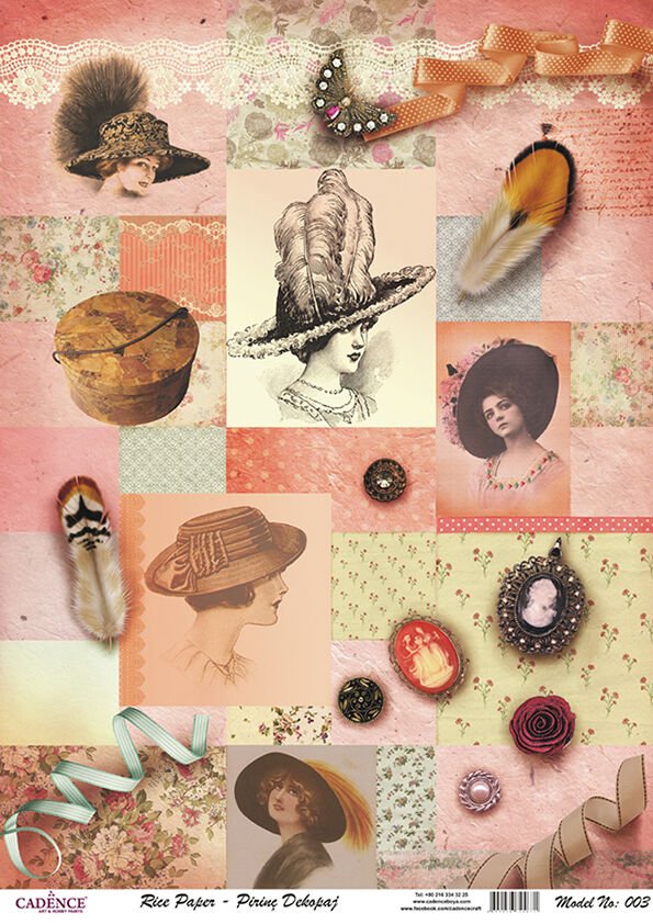 Cadence Pirinç Kağıt Model 3 30X42