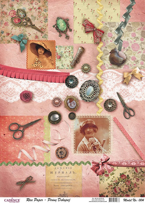 Cadence Pirinç Kağıt Model 4 30X42