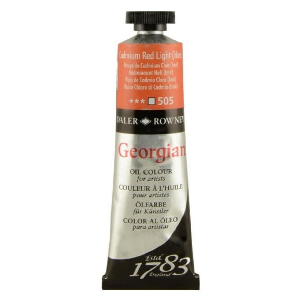 Daler Rowney Georgian Yağlı Boya Goc 38 Ml Cadmium Red Light Hue