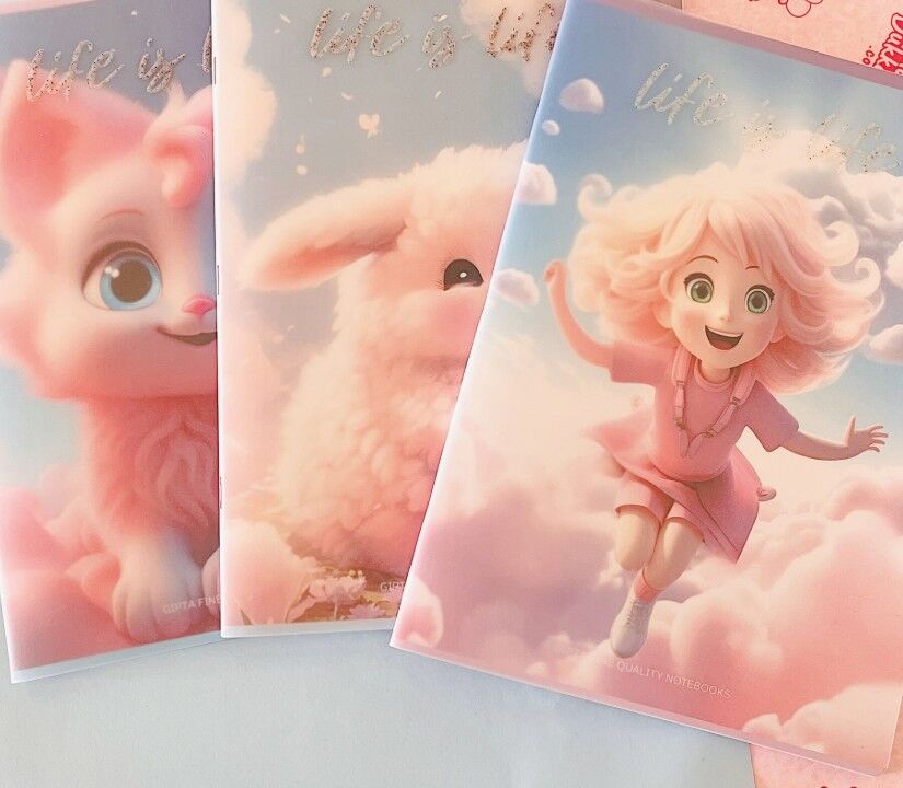 Gıpta Life İs Life Tel Dikişli Pp Kapak Defter A4 60 Yaprak Kareli