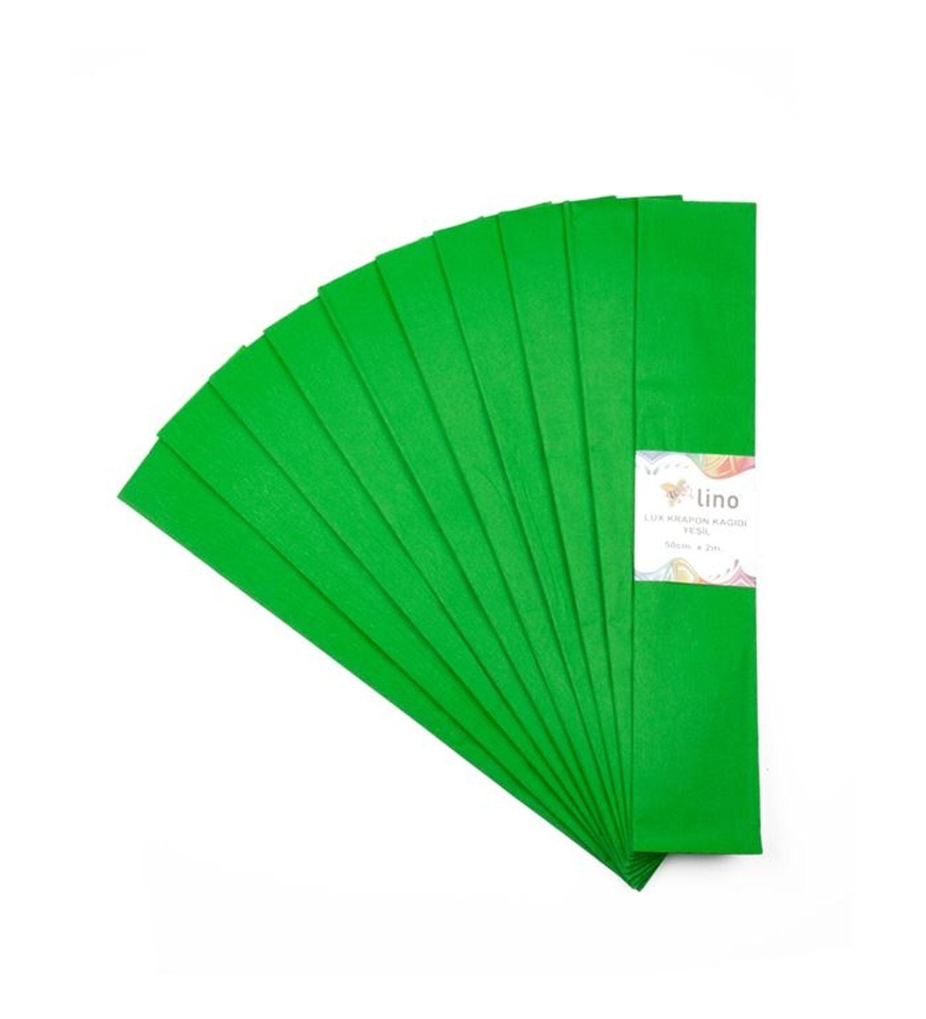 Lino Lüx Krapon Kağıdı Yeşil 50x200 Cm