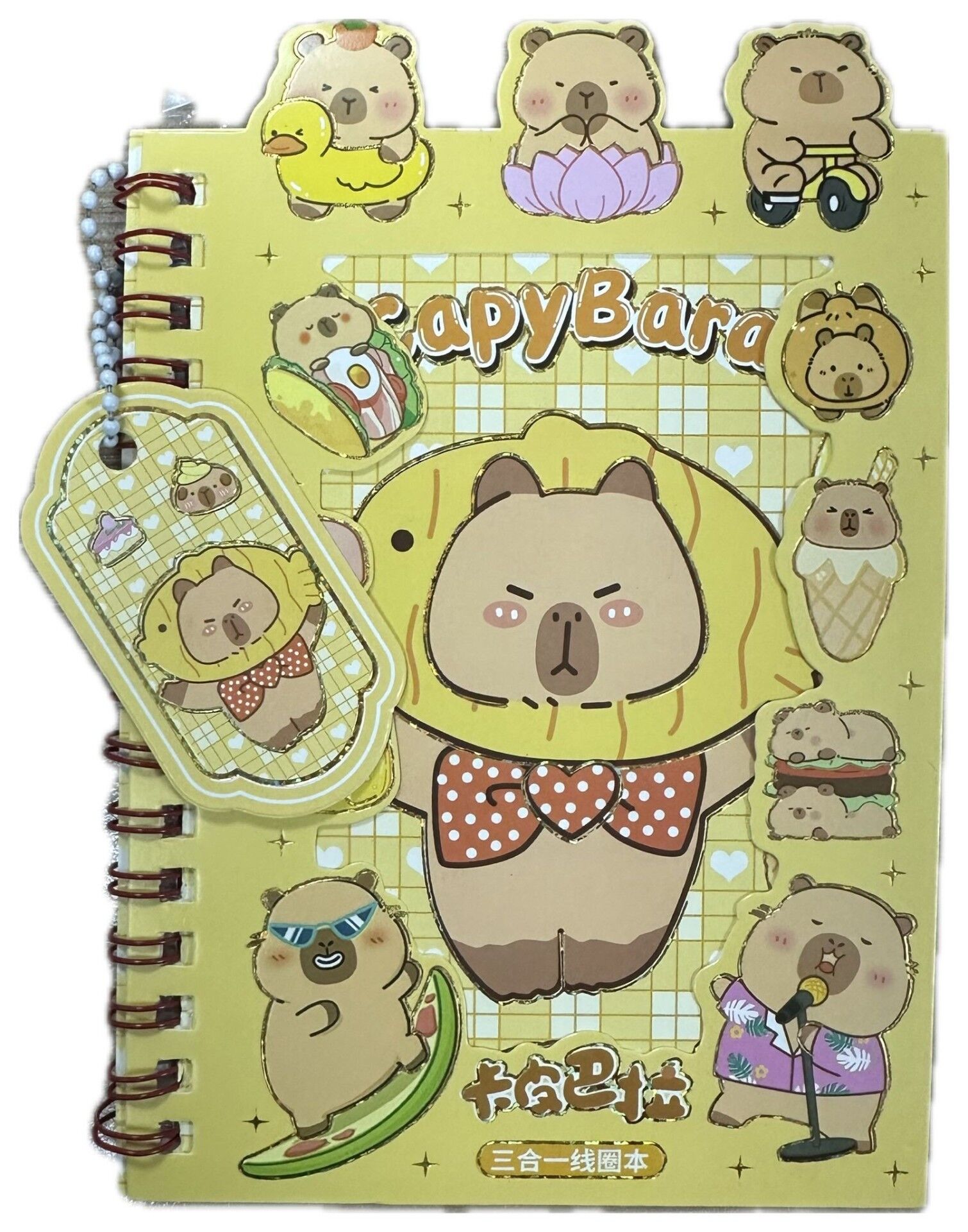 Taros Unick Color Capybara Seratörlü Defter