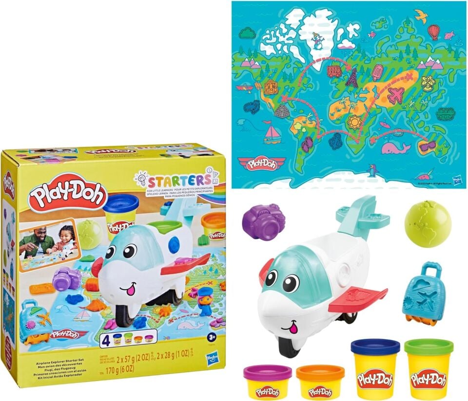 Playdoh Eğlenceli Uçak Başlangıç Seti