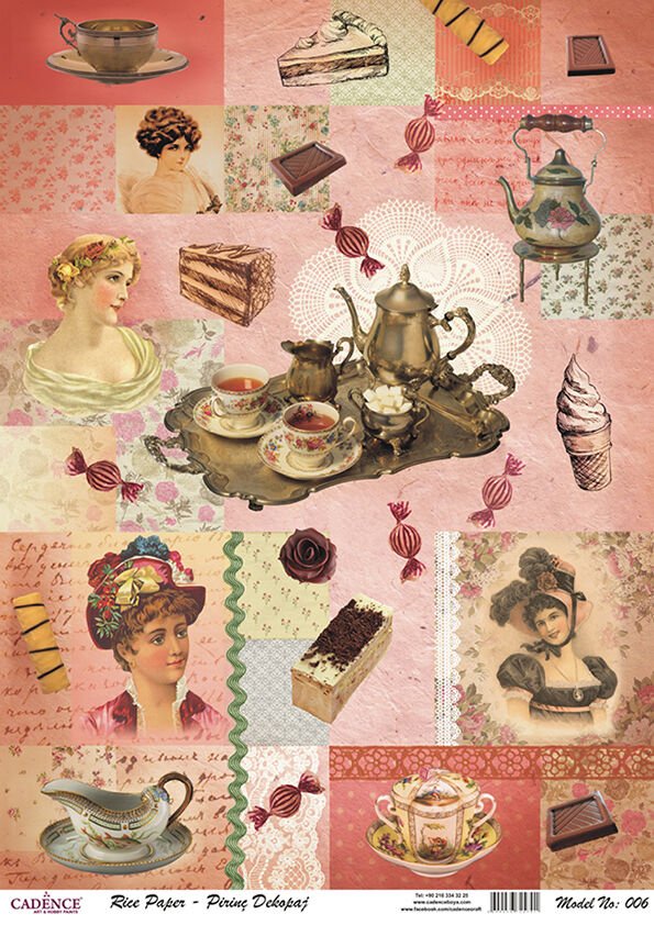 Cadence Pirinç Kağıt Model 6 30X42