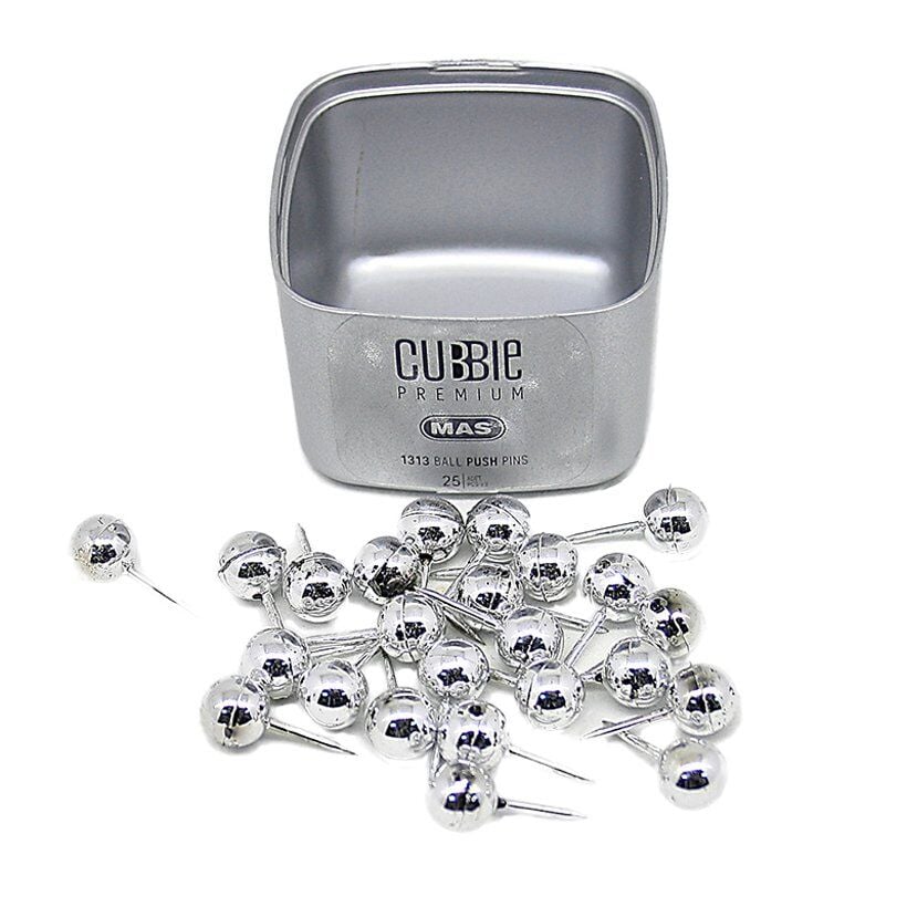 Mas Cubbie Premium Top Harita Çivisi Silver
