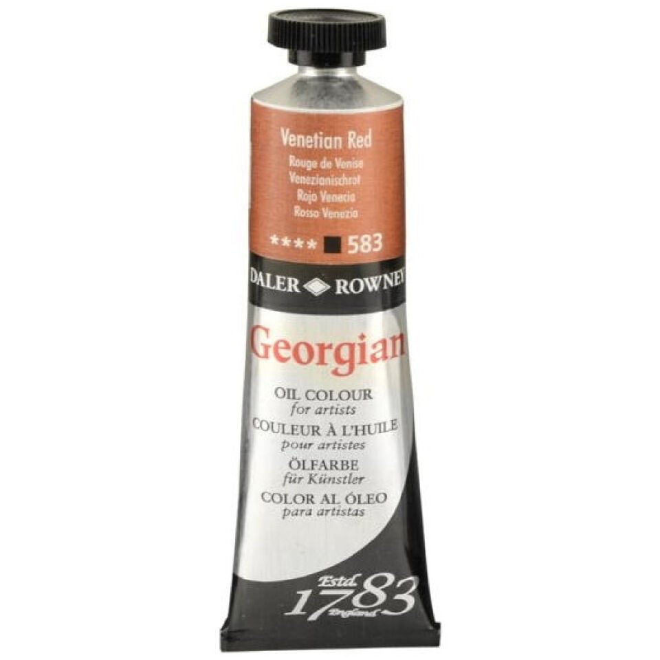 Daler Rowney Georgian Yağlı Boya Goc 38 Ml Venetian Red