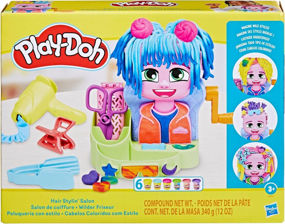 Playdoh Renkli Kuaför Salonu