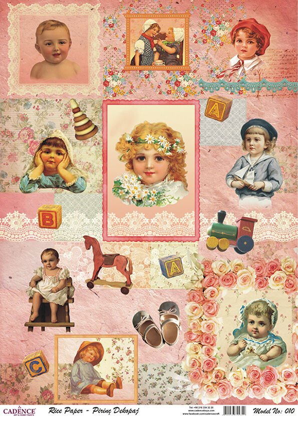 Cadence Pirinç Kağıt Model 10 30X42