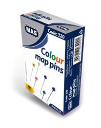 Mas Renkli Başlı Toplu İğne 32 Mm