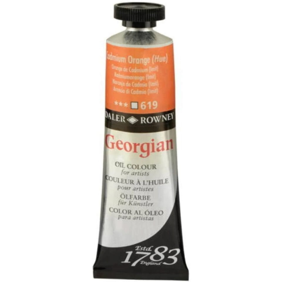 Daler Rowney Georgian Yağlı Boya Goc 38 Ml Cad Orange (Hue)