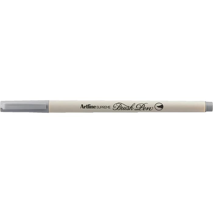 Artline Supreme Brush Uçlu Kalem Gri