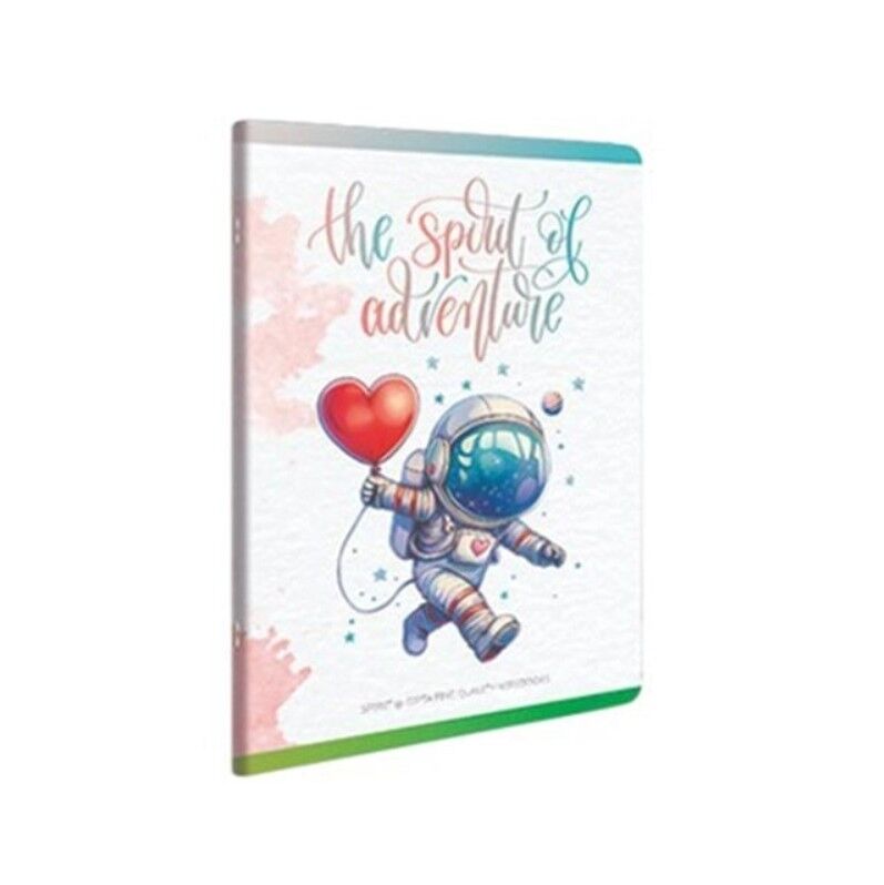 Gıpta Spirit Tel Dikişli KArton Kapak Defter A4 60 Yaprak Kareli