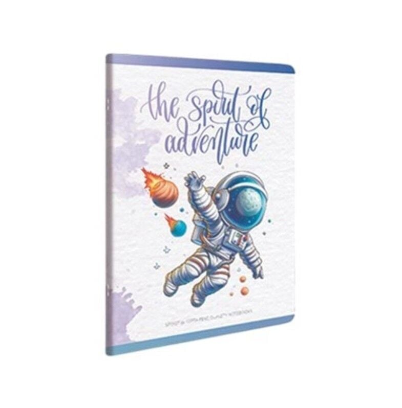 Gıpta Spirit Tel Dikişli KArton Kapak Defter A4 60 Yaprak Kareli