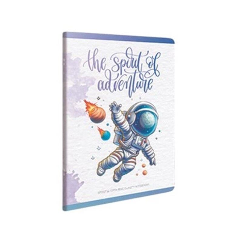 Gıpta Spirit Tel Dikişli KArton Kapak Defter A4 60 Yaprak Kareli