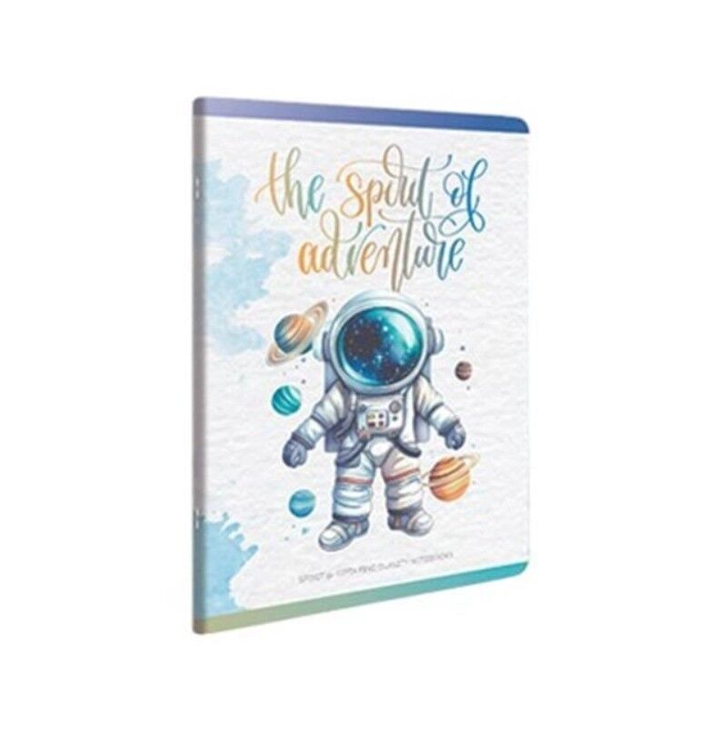 Gıpta Spirit Tel Dikişli KArton Kapak Defter A4 60 Yaprak Kareli