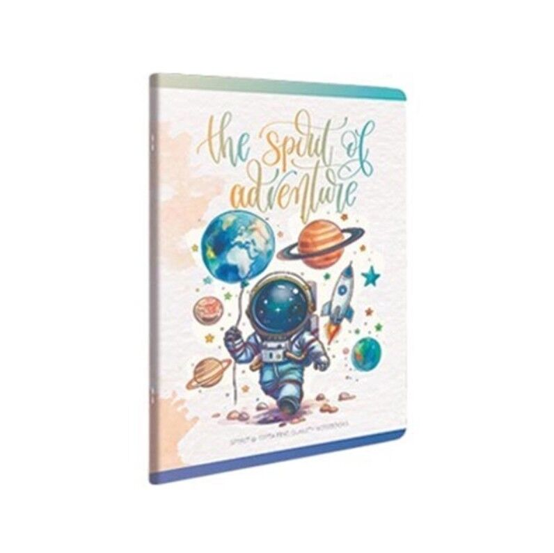 Gıpta Spirit Tel Dikişli KArton Kapak Defter A4 60 Yaprak Kareli