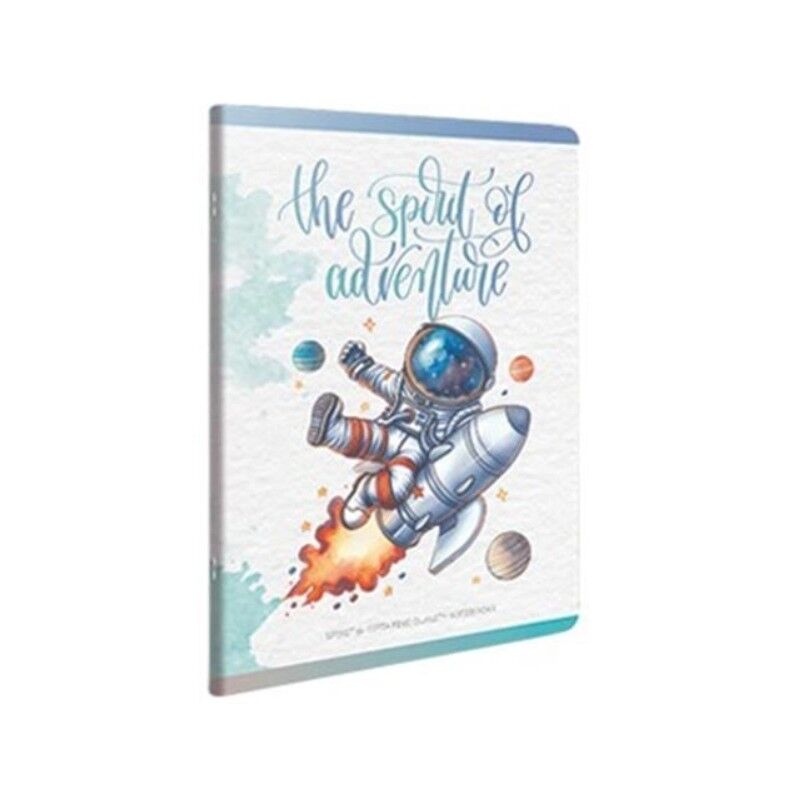 Gıpta Spirit Tel Dikişli KArton Kapak Defter A4 60 Yaprak Kareli