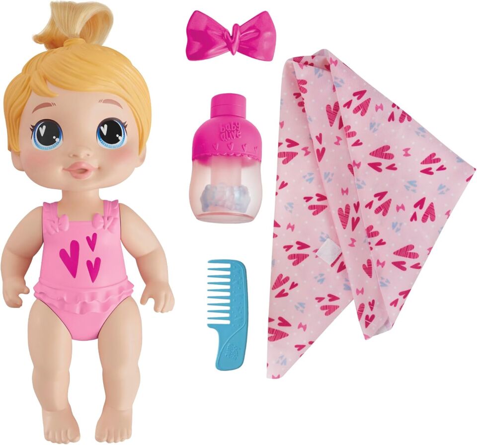 Baby Alive Bebeğimle Şampuan Eğlencesi Sarışın