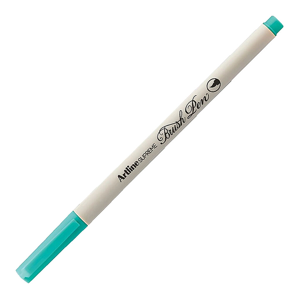 Artline Supreme Brush Uçlu Kalem Açık Turkuaz
