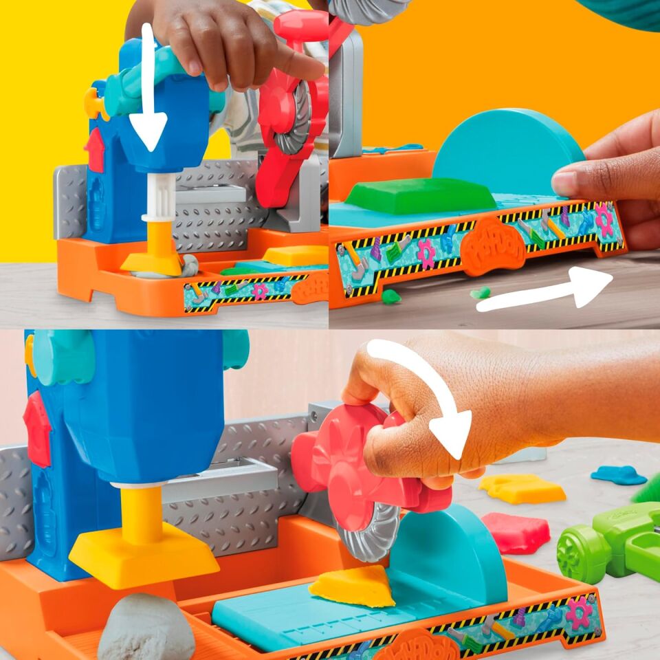Playdoh Stamp N Saw Tool Bench