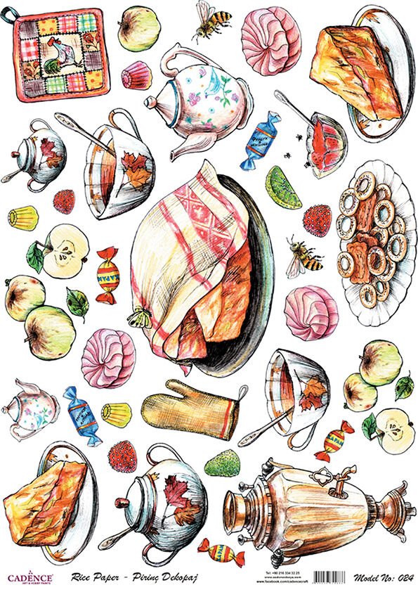 Cadence Pirinç Kağıt Model 24 30X42