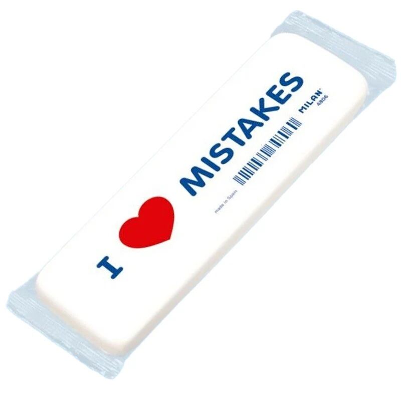 Milan Esnek Sentetik Silgi Love Mıktakes