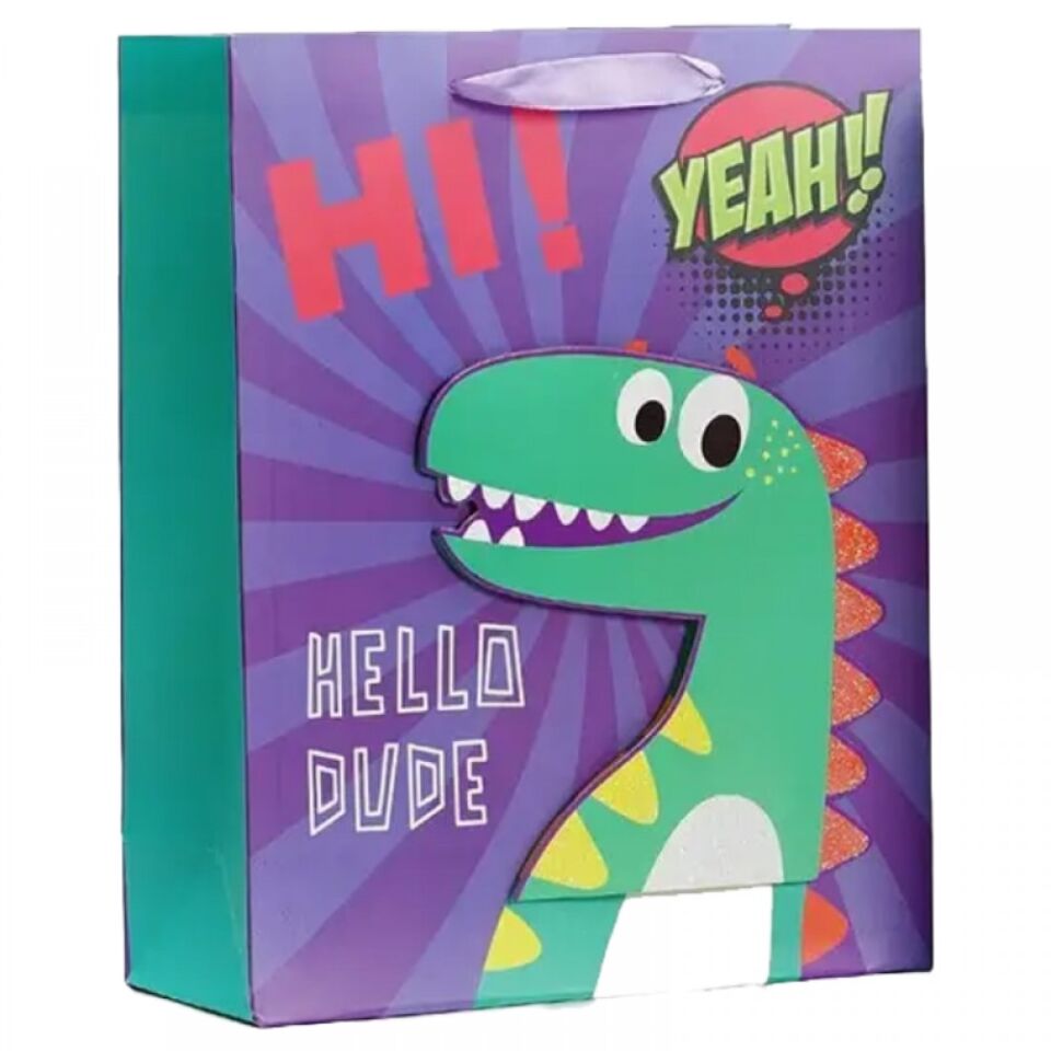 Taros Unick Color Orta Boy Timsah Hediye Poşeti