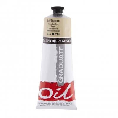 Daler Rowney Graduate Yağlı Boya Grad Oil 200 Ml Buff Titanium