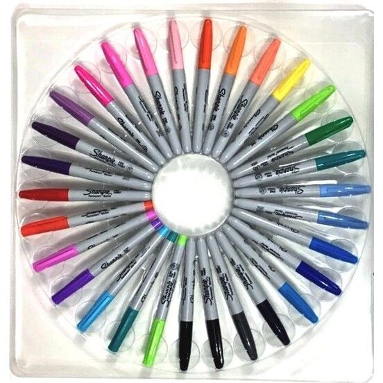 Sharpie Fine Permanent Markör 30 Lu Karışık Kutu - Kertenkele