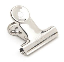 Mas Beyaz Metal Kıskaç Yaylı 30 Mm 6 Lı