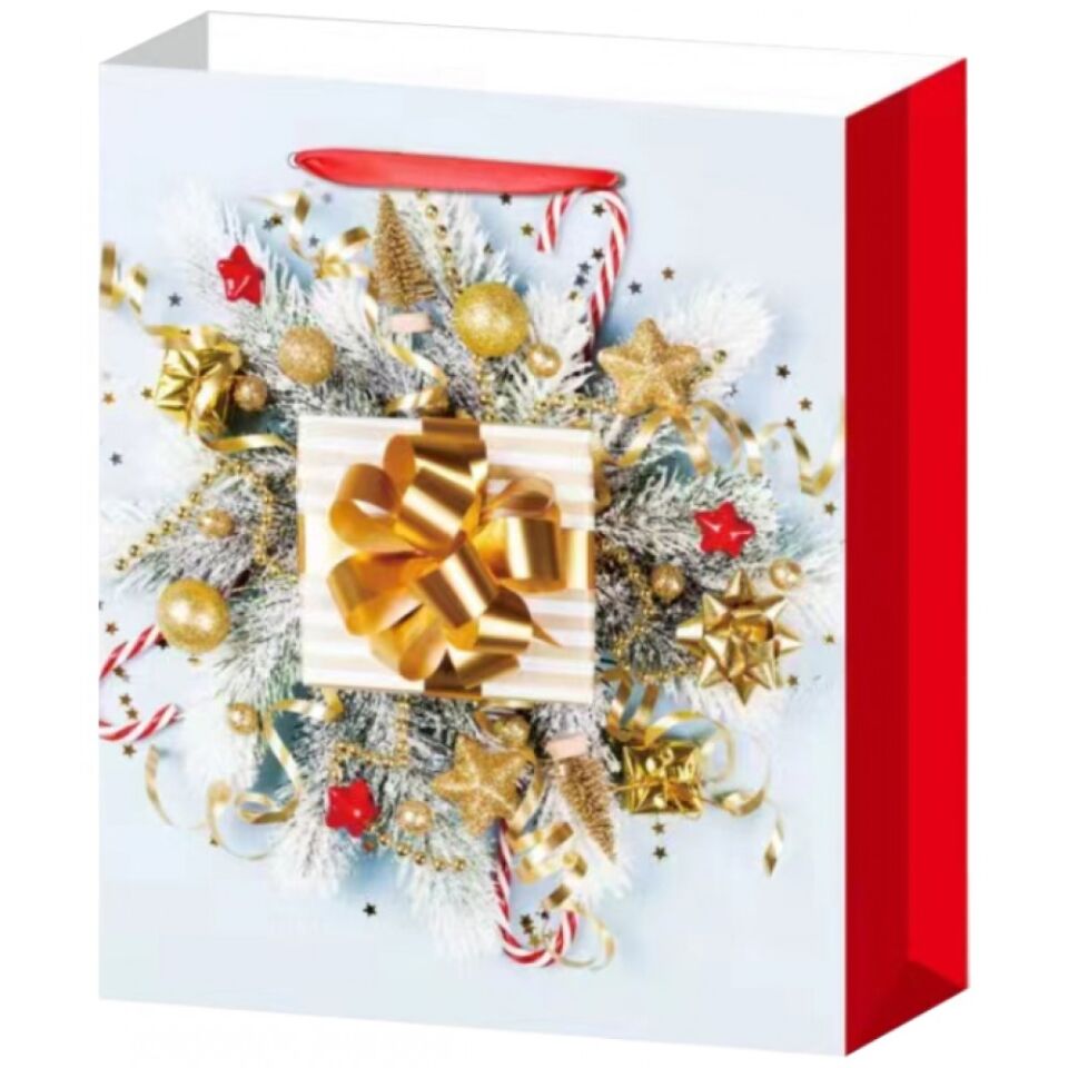 Taros Unick Color Büyük Boy Yılbaşı Hediye Poşeti