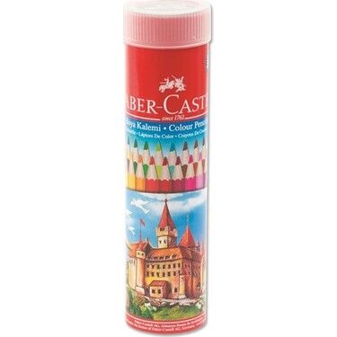 Faber-Castell Kuru Boya Kalemi 24 Renk Tüp